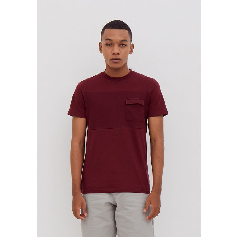 Men's Top by MOC T-Shirt Polos Slim Fit Pendek SLAUS Best Seller