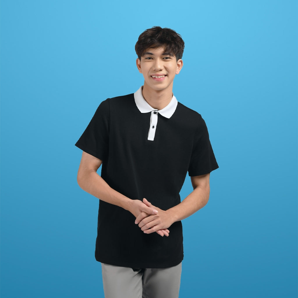 Men's Top by MOC Kaos Polo Lengan Pendek KINGBY Best Seller