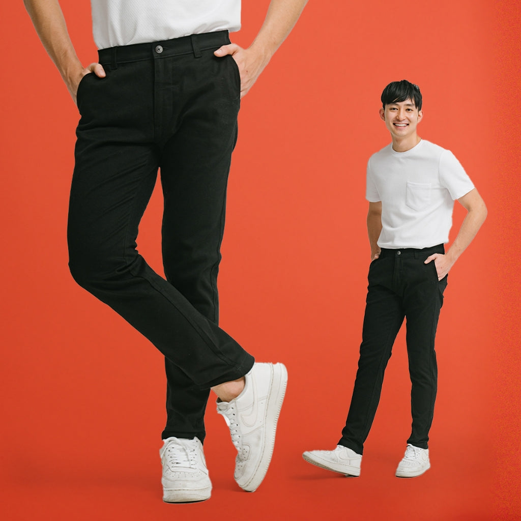 Men's Top By MOC Celana Panjang Pria Chino Pants Slim Fit Tucson Best Seller