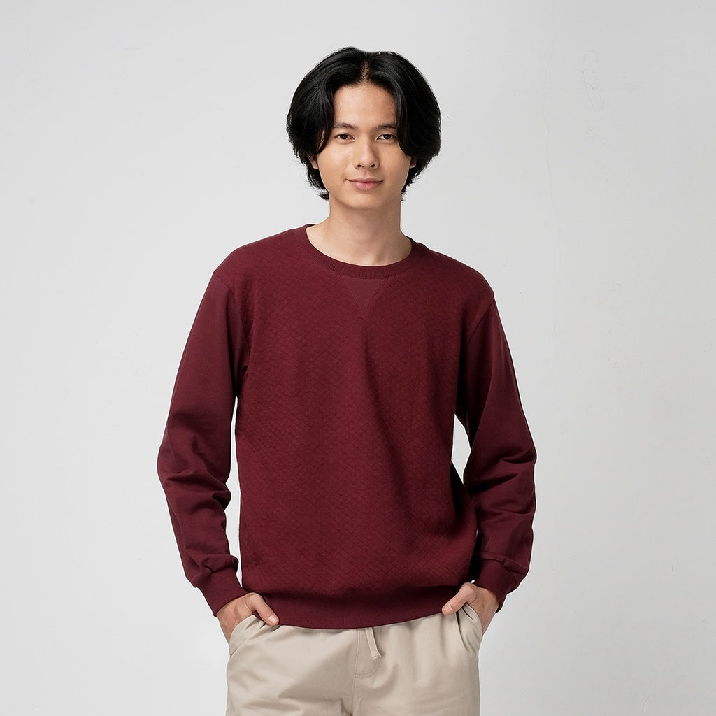 Men's Top By MOC Sweat-Shirt Lengan Panjang Pria Lennox Best Seller