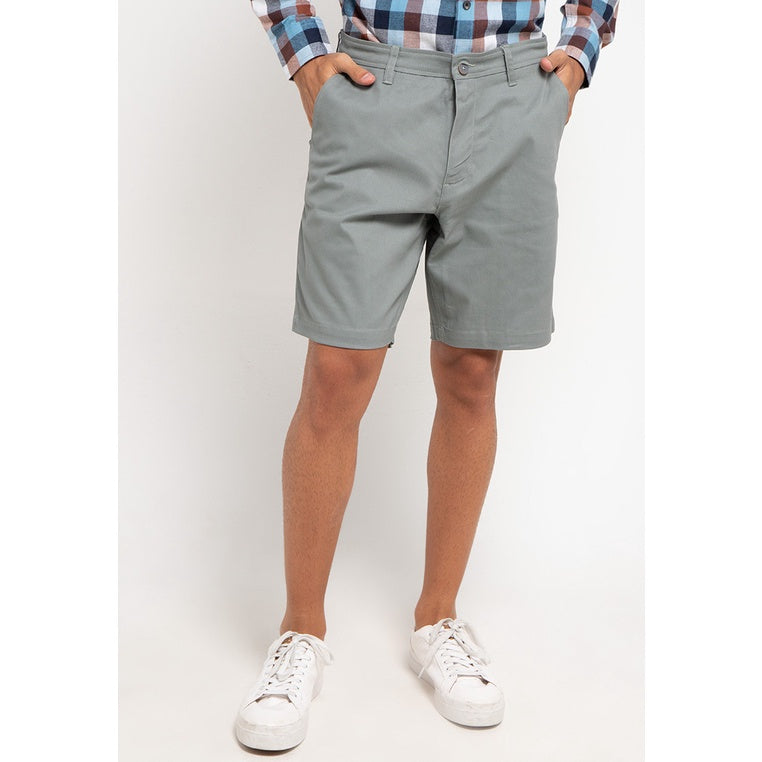 Men's Top by MOC Celana Pendek Casual Pria Short Slim Fit VIGOR Best Seller