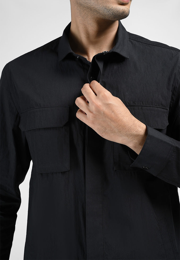 MCC Jacket Lengan Panjang Pria KOSTNER-BLACK