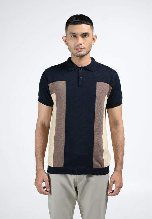 MOC Kaos Polo Lengan Pendek Pria WINGSTON-BROWN