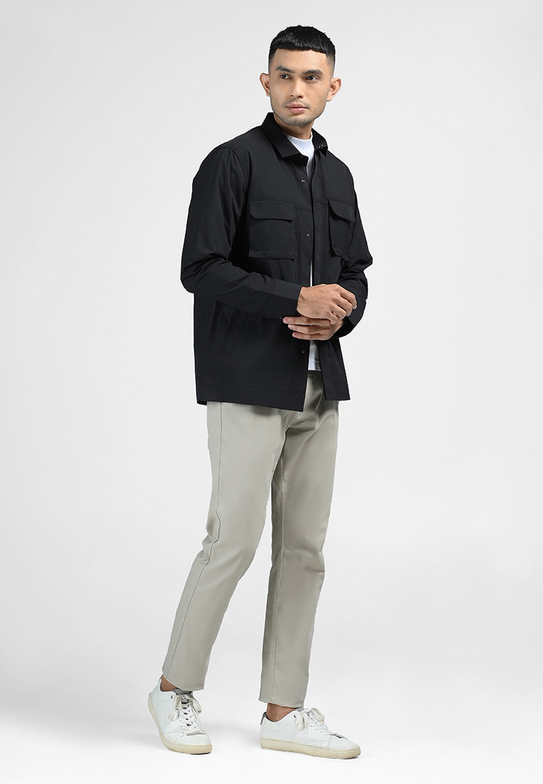 MCC Jacket Lengan Panjang Pria KOSTNER-BLACK