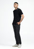 MOC Kaos Polo Lengan Pendek Pria COLTON-BLACK