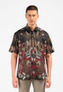 MOC Kemeja Batik Lengan Pendek Pria SHUKA-BLACK