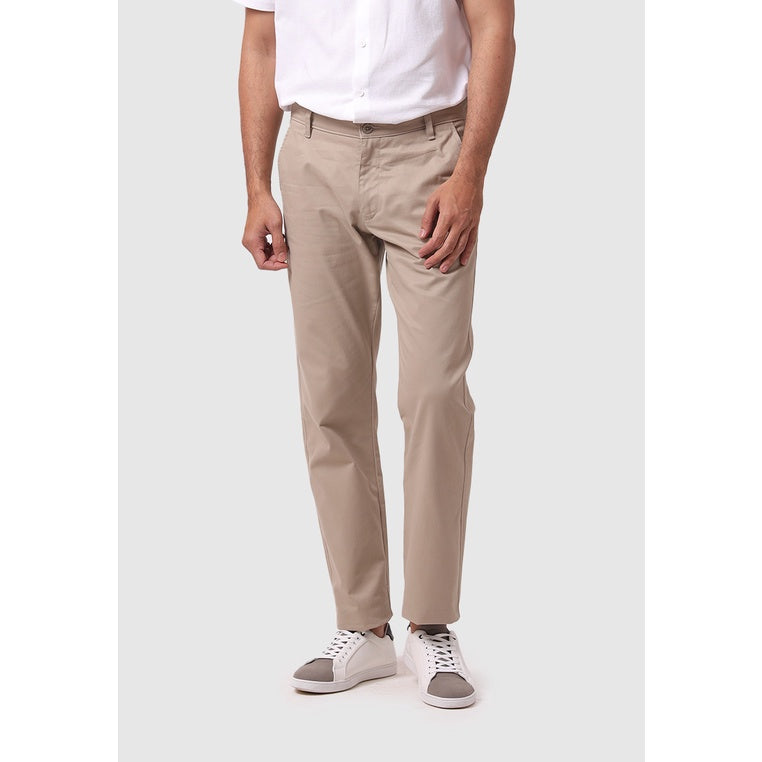 MOC Celana Panjang Pria Regular Fit JASPER - KHAKI