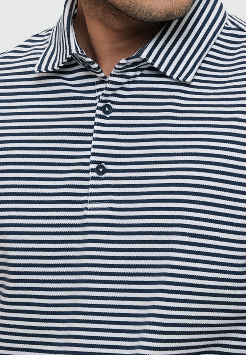 MOC Kaos Polo Lengan Pendek CLAUDE-NAVY