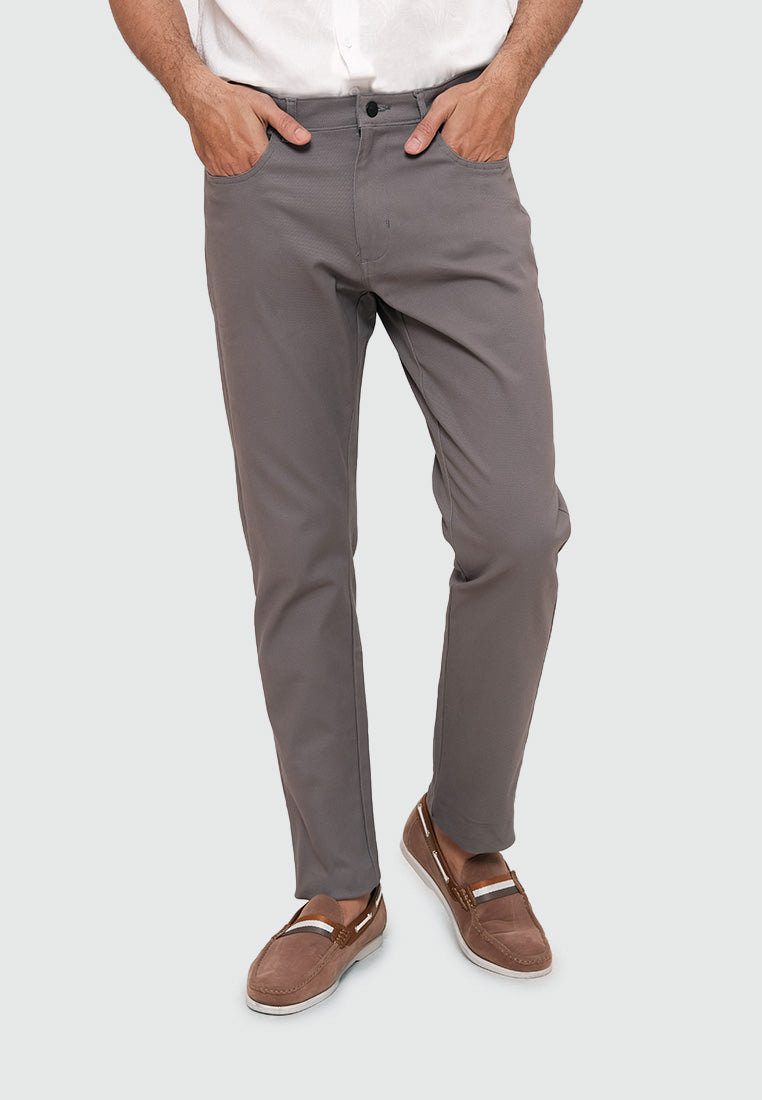 MOC Celana Panjang Chinos Pria Slim Fit HOVE-GREY