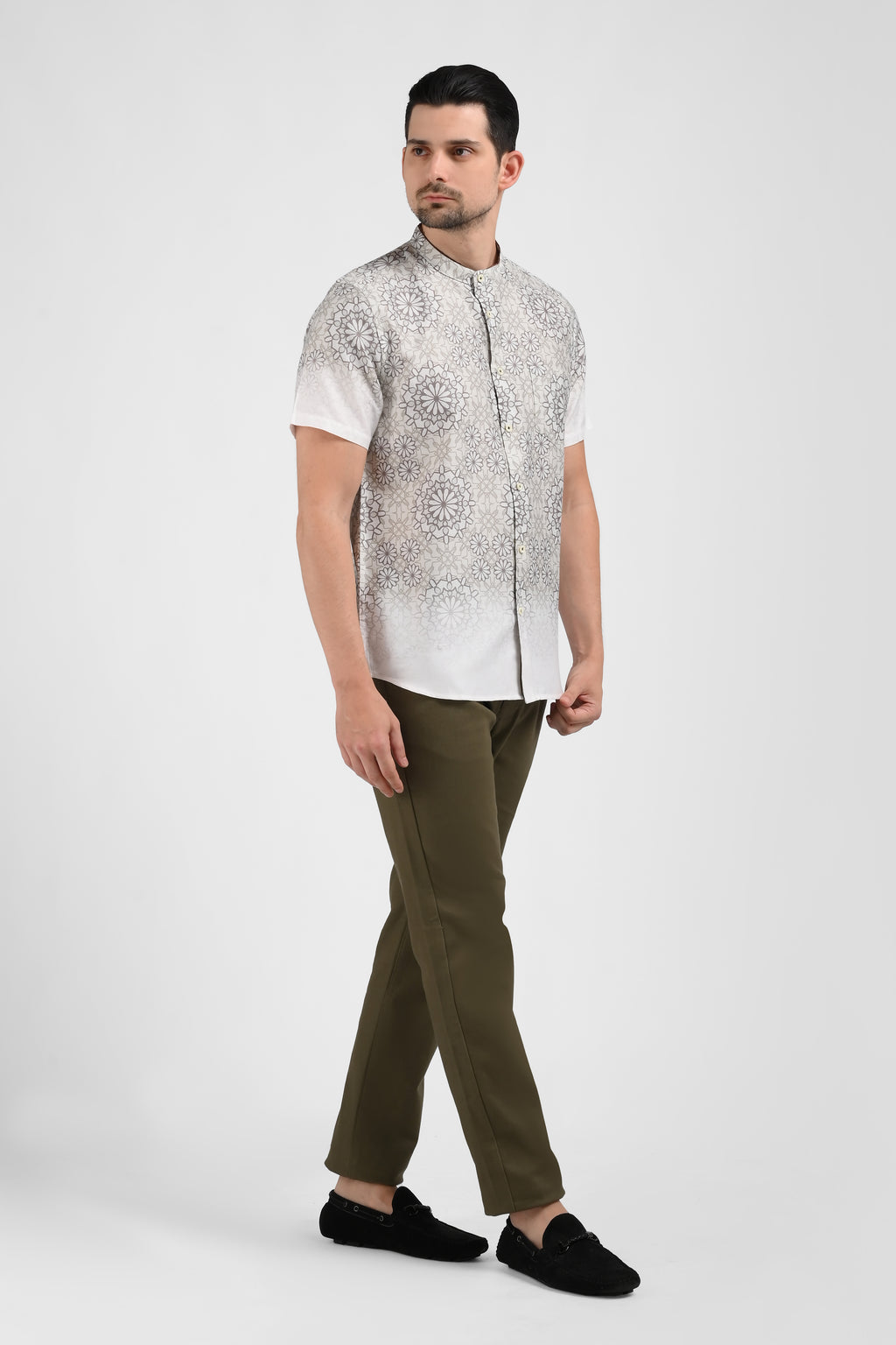 MOC Kemeja Shanghai Lengan Pendek Pria RAMLY-KHAKI