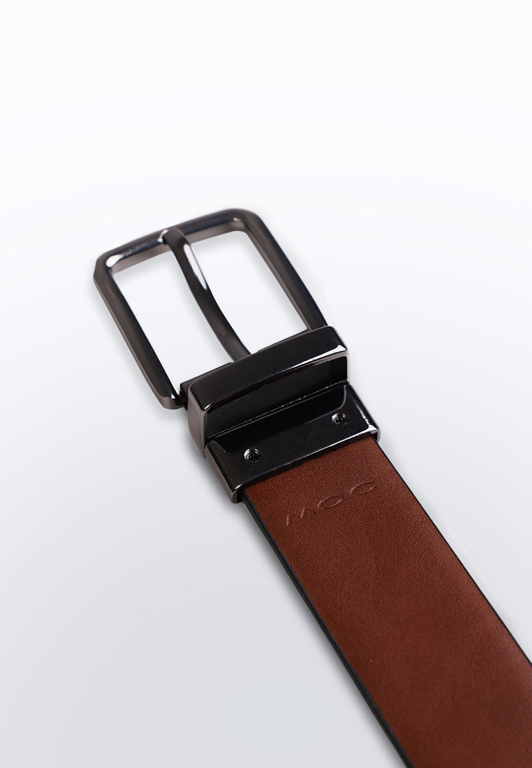 MOC Accecories Reversible Belt Pria ROHAN-BLACK BROWN