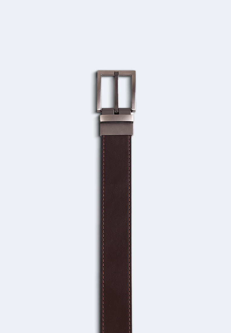 MOC Accessories Reversible Belt Pria THRAN-BLACK BROWN