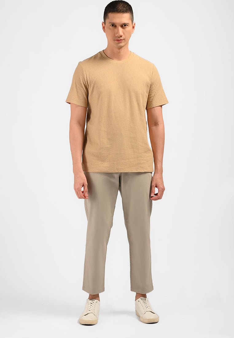 MOC Celana Panjang Ankle Pants Pria NEVILLE-KHAKI