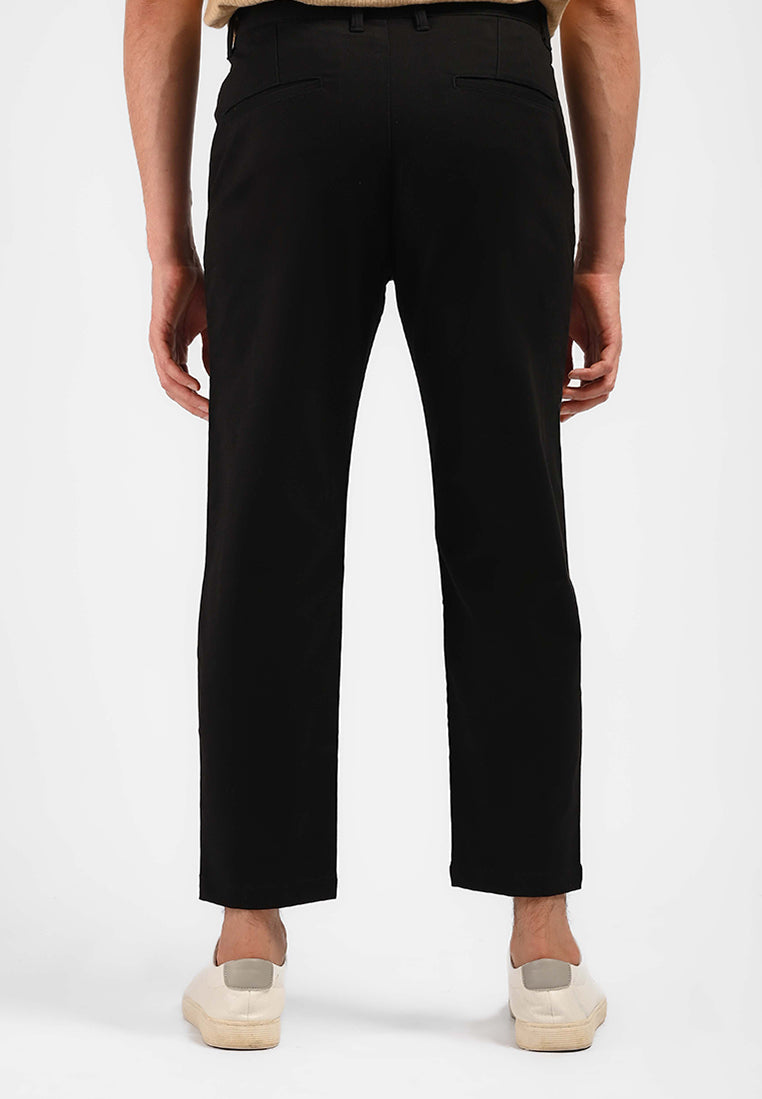 MOC Celana Panjang Ankle Pants Pria NEVILLE-BLACK