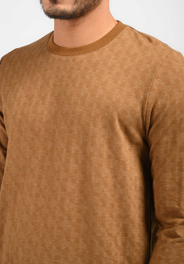 MOC Kaos Lengan Panjang Pria WEASLEY-BROWN