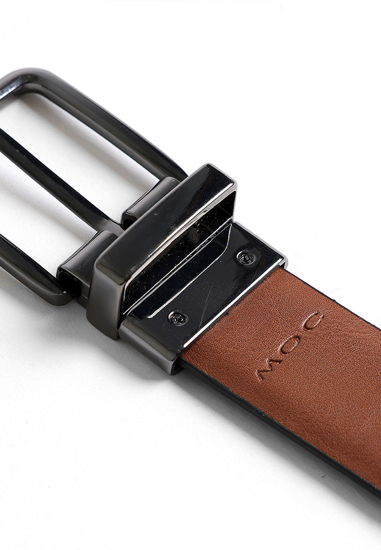 MOC Accecories Reversible Belt Pria ROHAN-BLACK BROWN