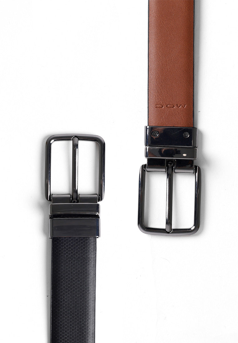 MOC Accecories Reversible Belt Pria ROHAN-BLACK BROWN