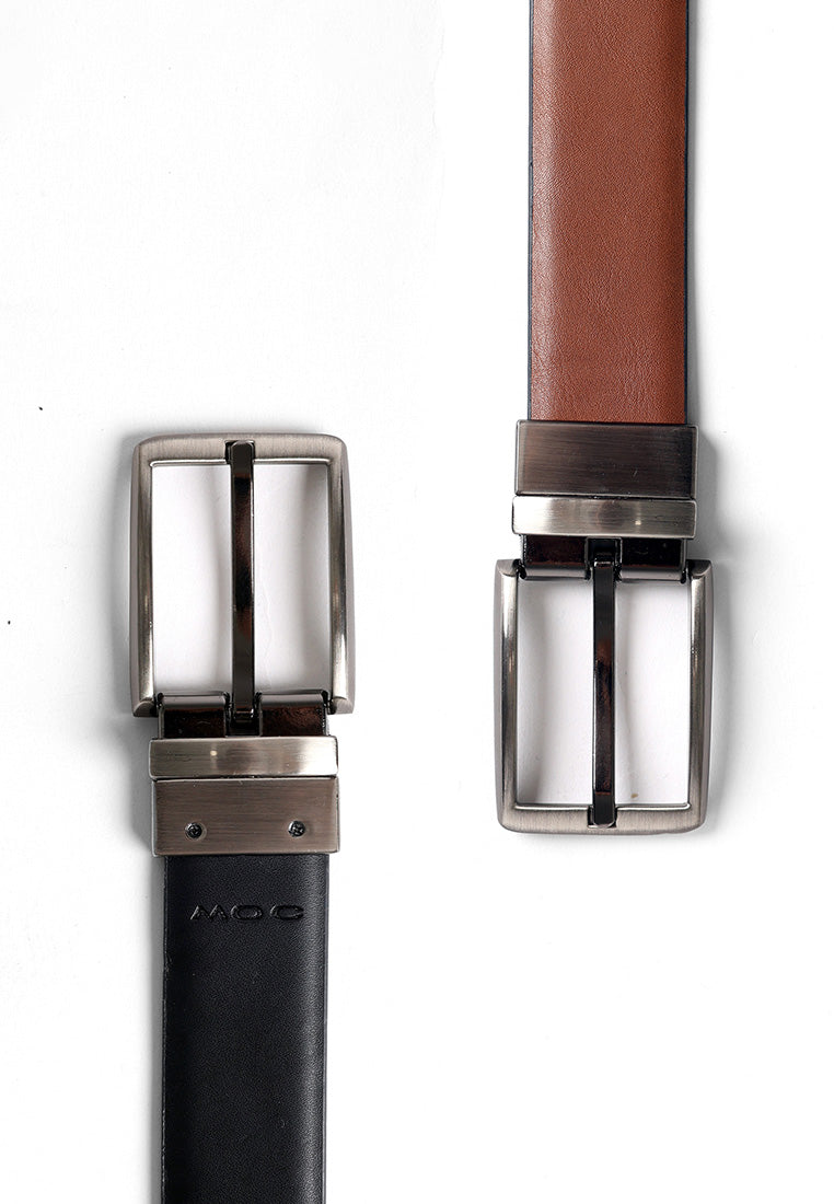 MOC Accecories Reversible Belt Pria THORIN-BLACK BROWN