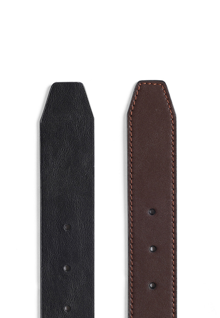MOC Accecories Reversible Belt Pria THRAN-BLACK BROWN