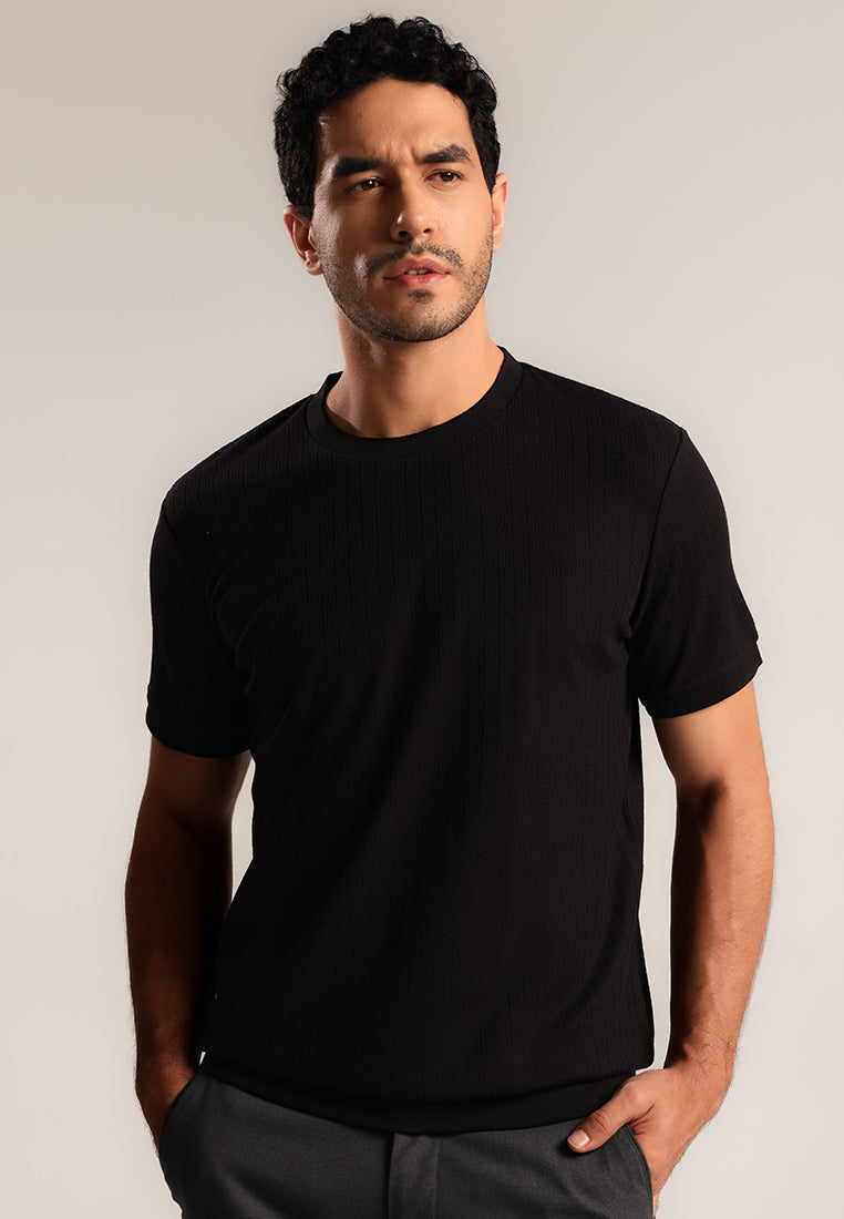 MOC - Kaos Lengan Pendek Pria Balde - Black