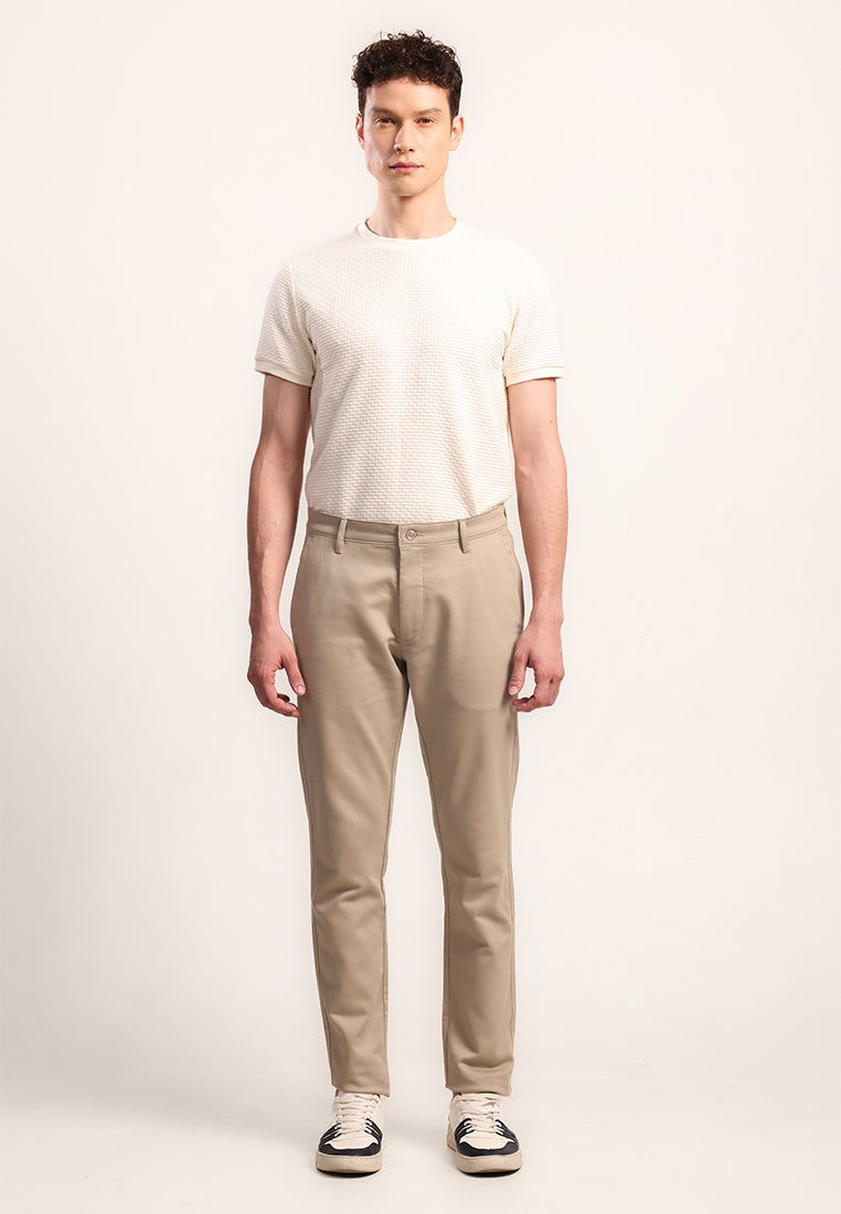 MOC - Celana Panjang Chinos Pria Benedicta - Beige