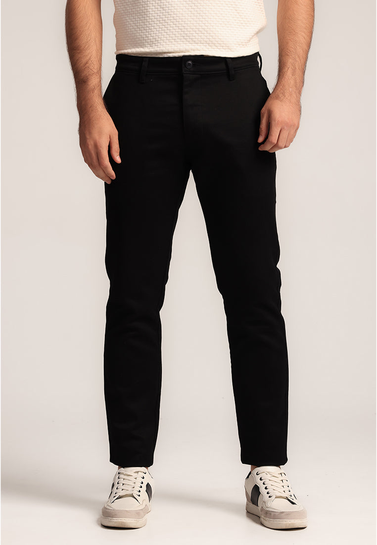 MOC - Celana Panjang Chinos Pria Benedicta - Black