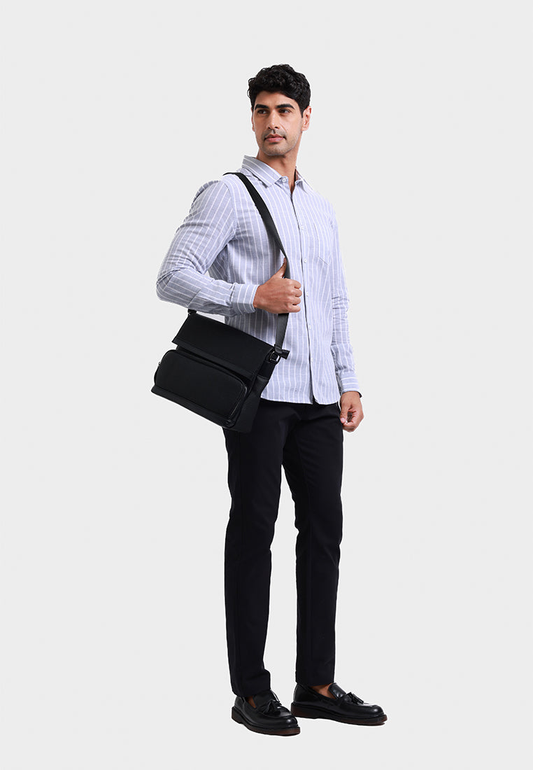 MOC Kemeja Lengan Panjang Pria ARNAUT - GREY