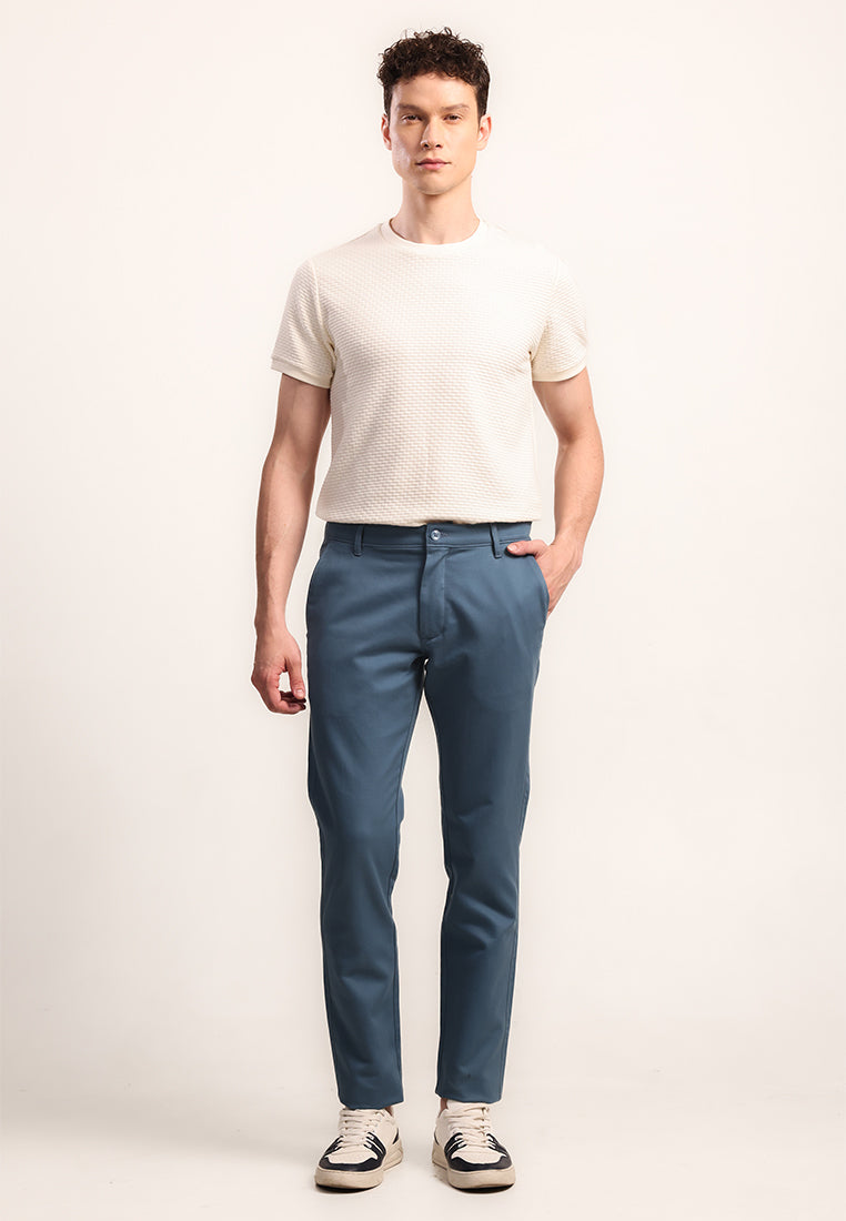 MOC - Celana Panjang Chinos Pria Benedicta - Teal