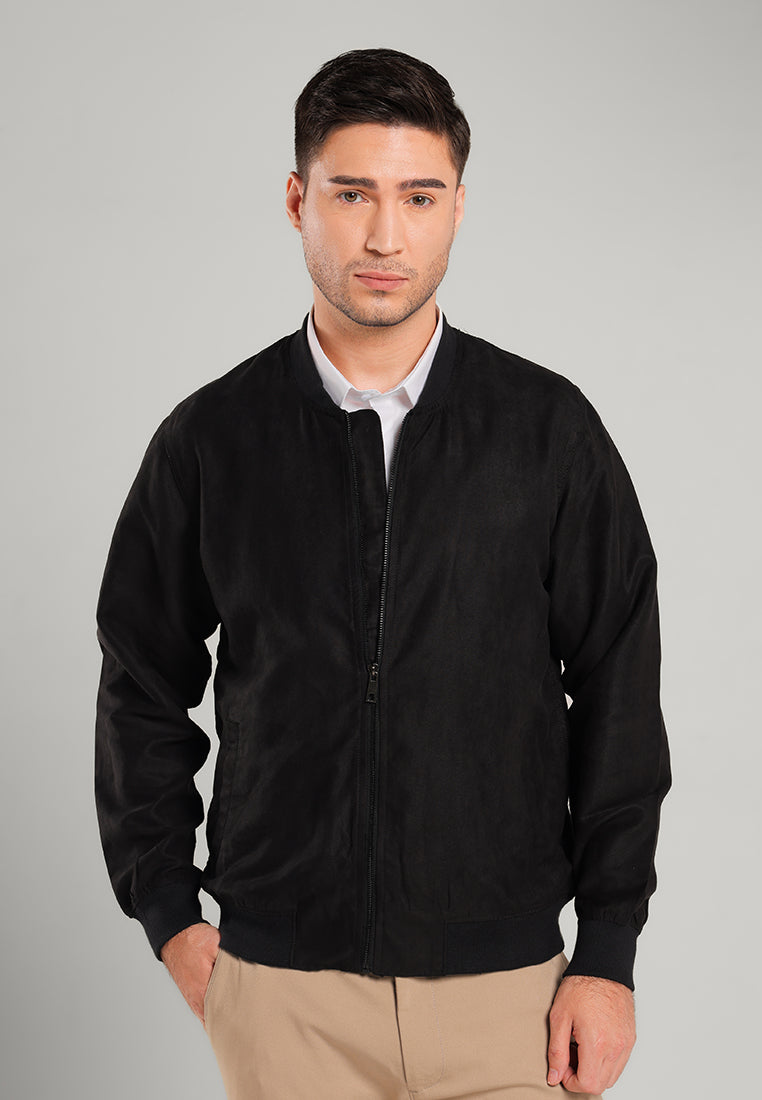 MCC Jacket Lengan Panjang Pria Devote - Black