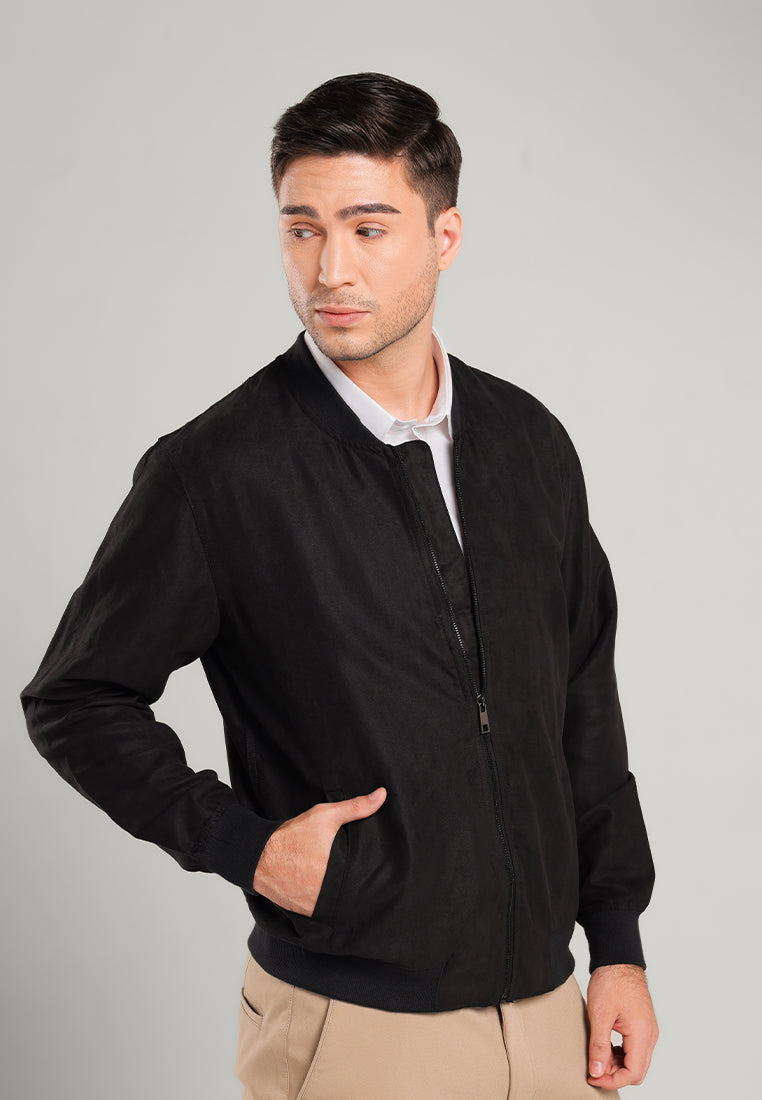 MCC Jacket Lengan Panjang Pria Devote - Black