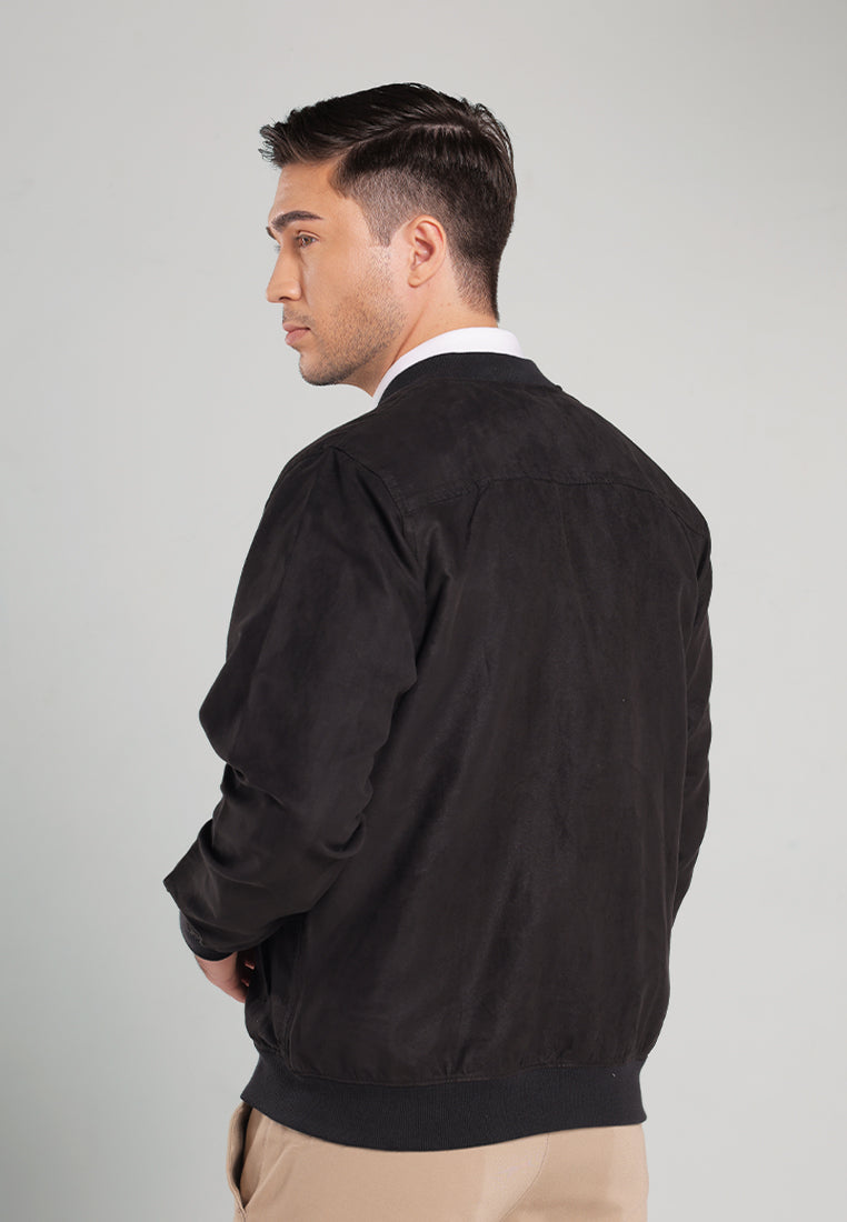 MCC Jacket Lengan Panjang Pria Devote - Black