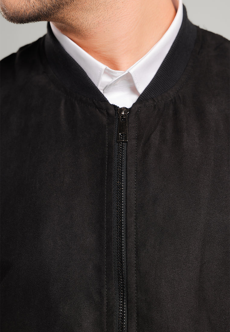 MCC Jacket Lengan Panjang Pria Devote - Black