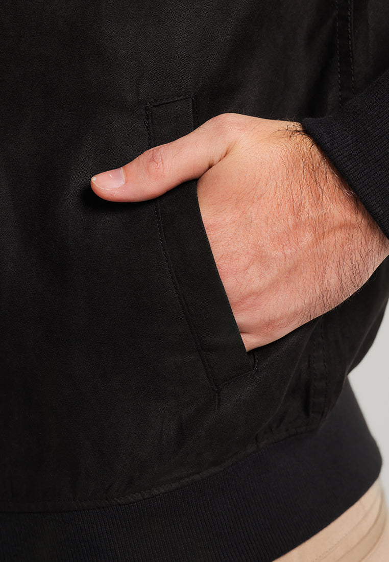 MCC Jacket Lengan Panjang Pria Devote - Black