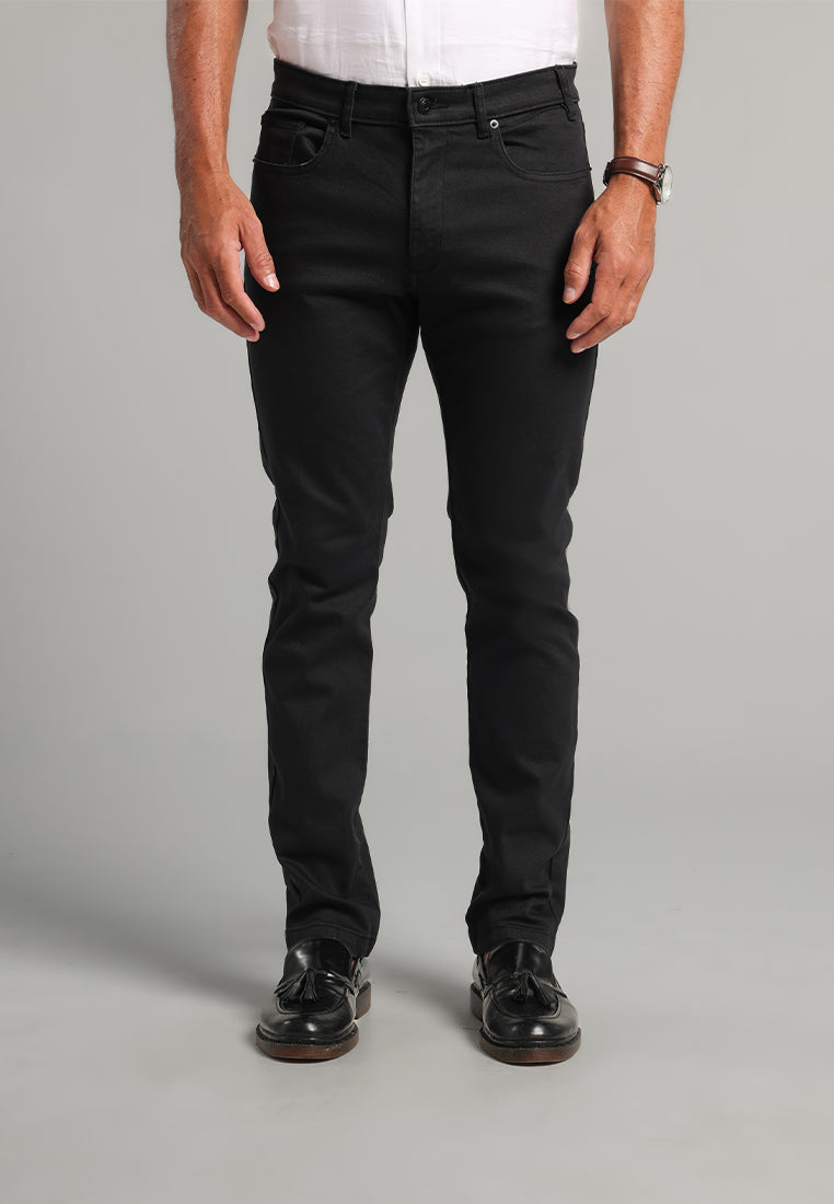 MOC - Celana Panjang Chinos Pria Lautaro - Black