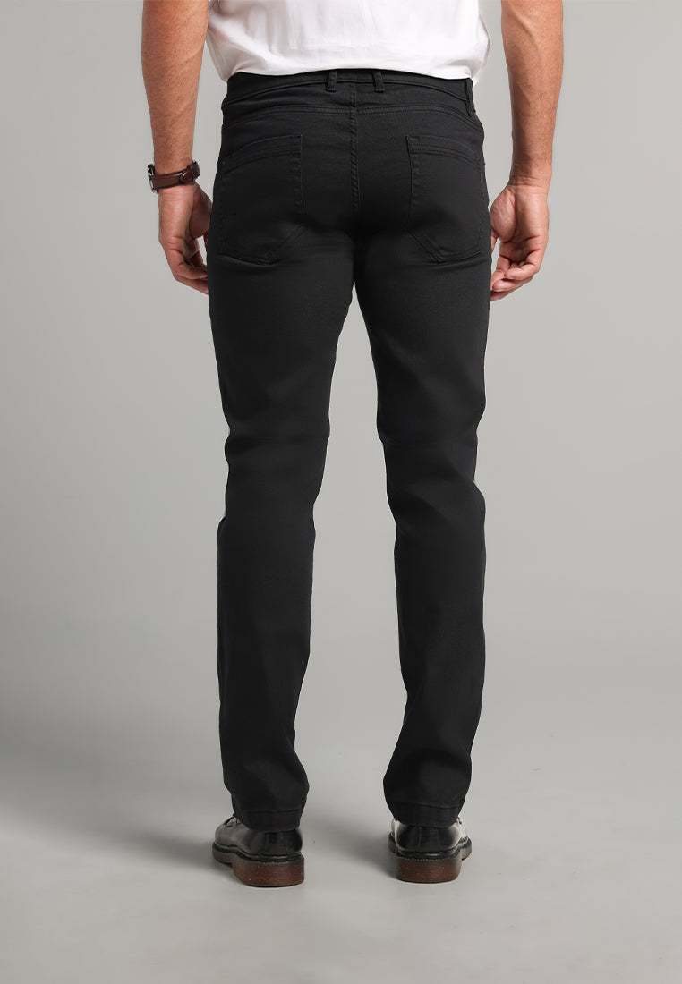 MOC - Celana Panjang Chinos Pria Lautaro - Black