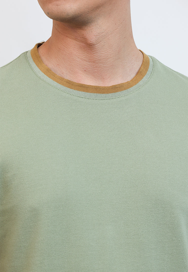MOC Kaos Lengan Pendek Pria Joan - Green