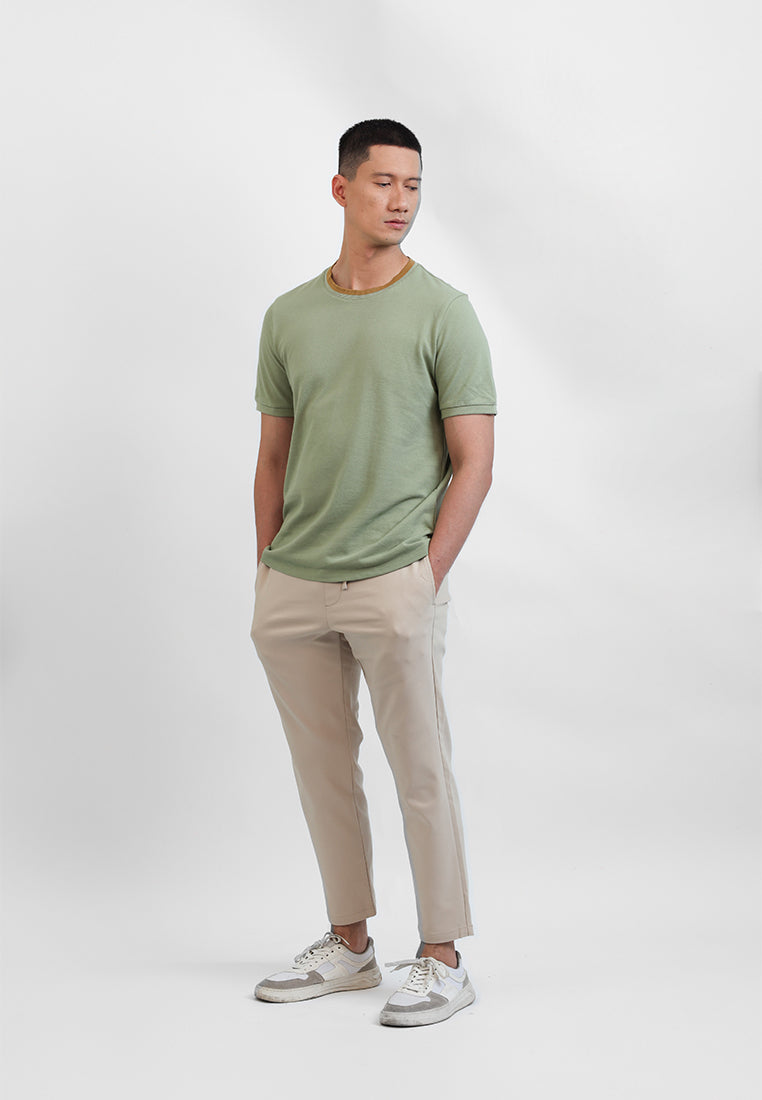 MOC Kaos Lengan Pendek Pria Joan - Green