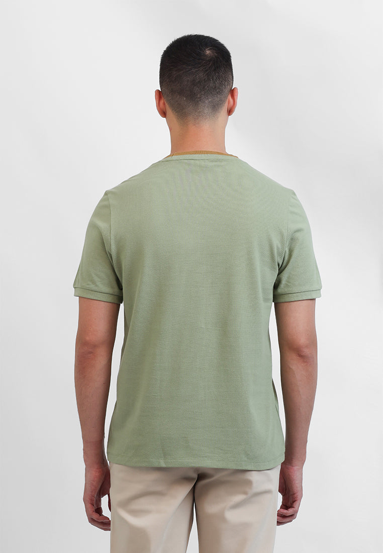 MOC Kaos Lengan Pendek Pria Joan - Green