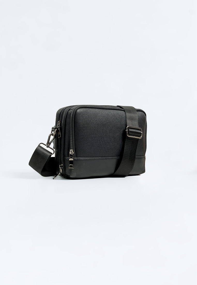 MOC Tas Pria Clutch Bag Lorenzo 2 - Black