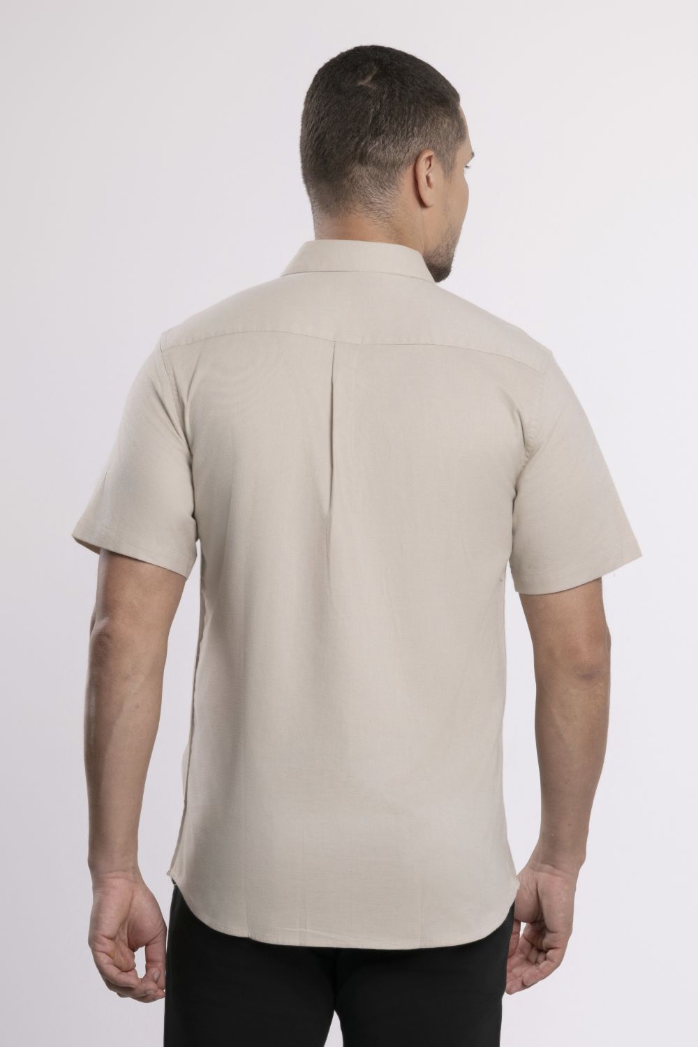 MOC - Kemeja Lengan Pendek Oxyge - Khaki
