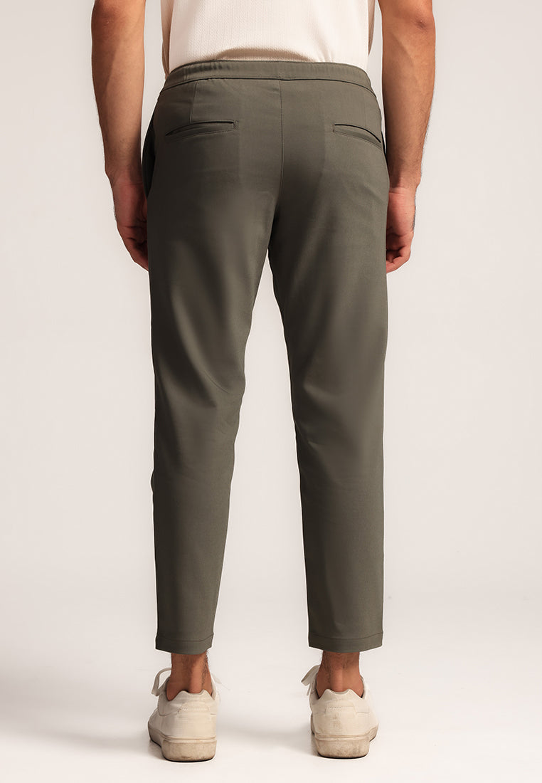 MOC Celana Panjang Chinos Jogger Pria Zenith - Dark Olive