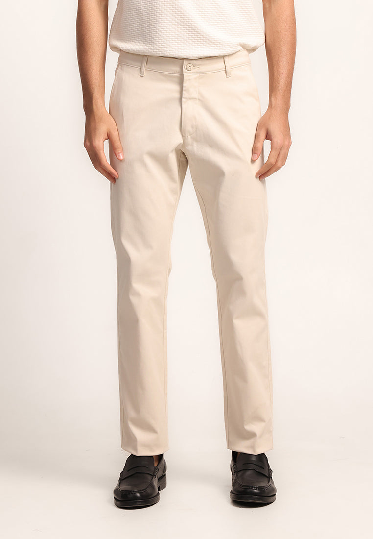 MOC - Celana Panjang Chinos Pria Zoe - Khaky