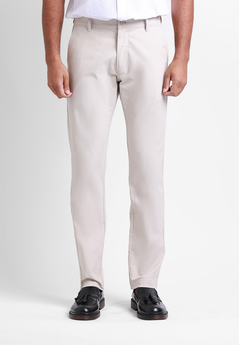 MOC Celana Panjang Chinos Pria GARETH - LIGHT GREY