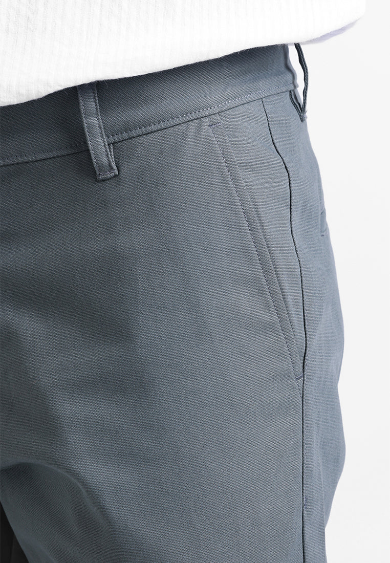 MOC Celana Panjang Chinos Pria GARETH - DARK GREY