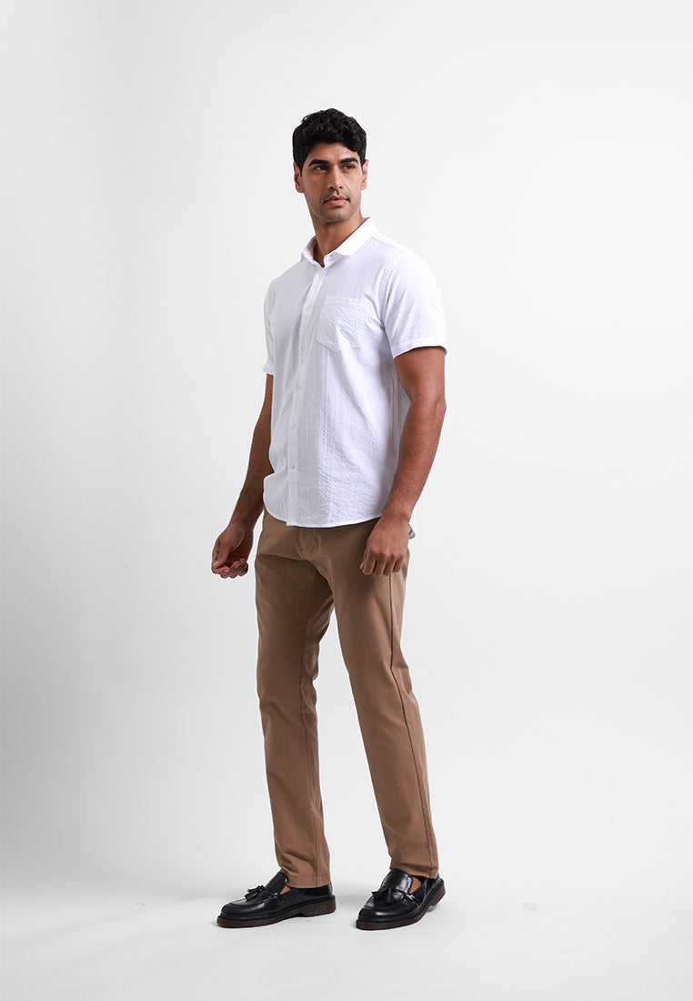 MOC Celana Panjang Chinos Pria GARETH - BROWN