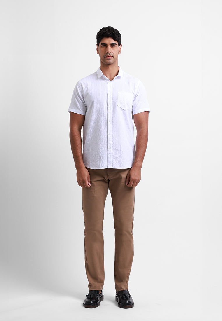 MOC Celana Panjang Chinos Pria GARETH - BROWN