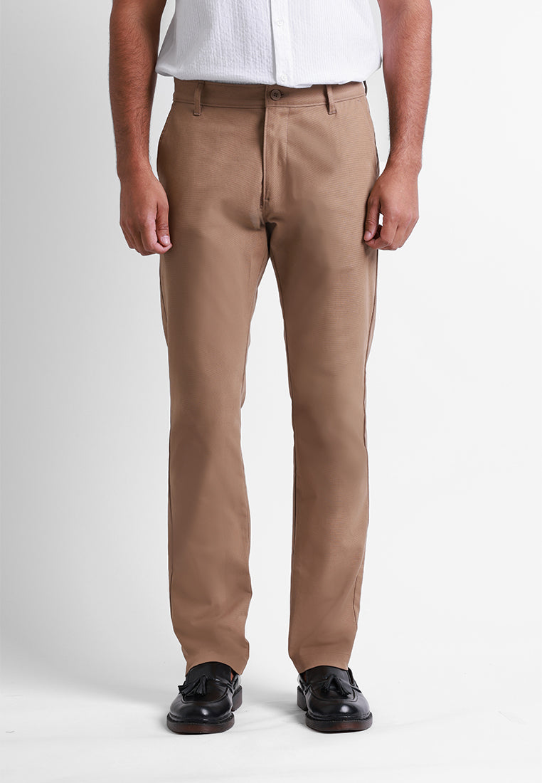 MOC Celana Panjang Chinos Pria GARETH - BROWN