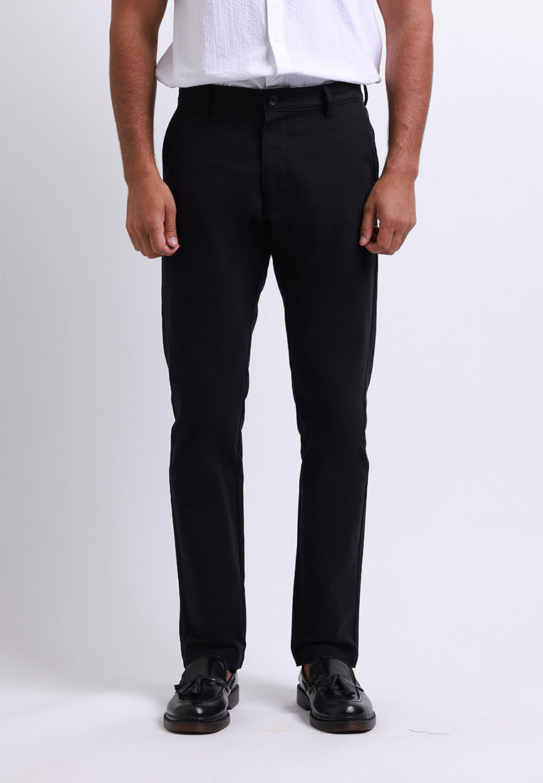 MOC Celana Panjang Chinos Pria GARETH - BLACK