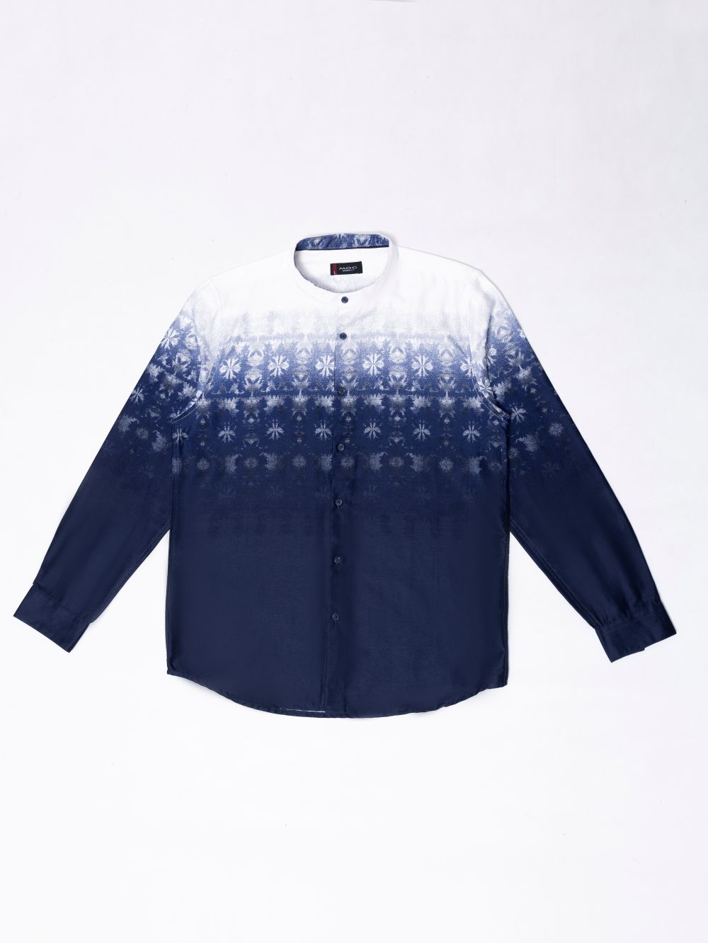 MOC Kemeja Shanghai Lengan Panjang Pria Raka - Navy