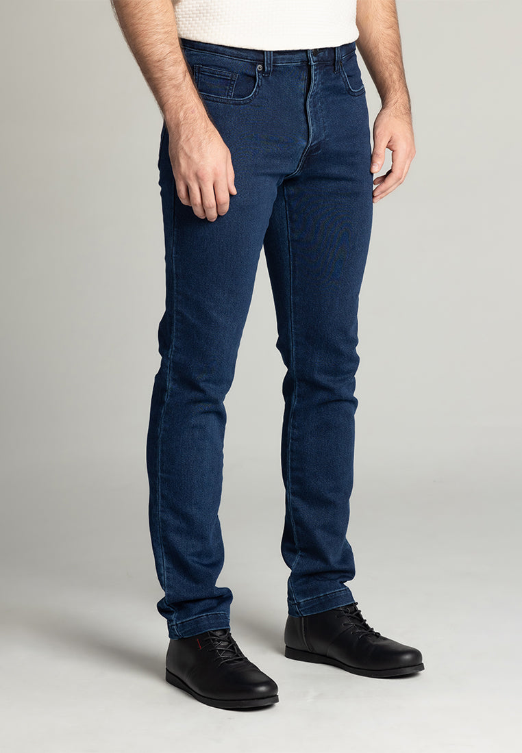 MOC - Celana Panjang Denim Pria Tumai - Blue